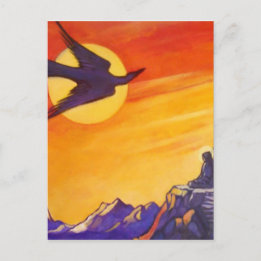 Bird out of time and space Postcards