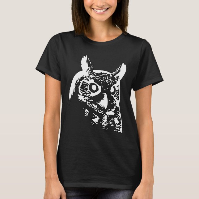 Bird, owl T-Shirt (Front)
