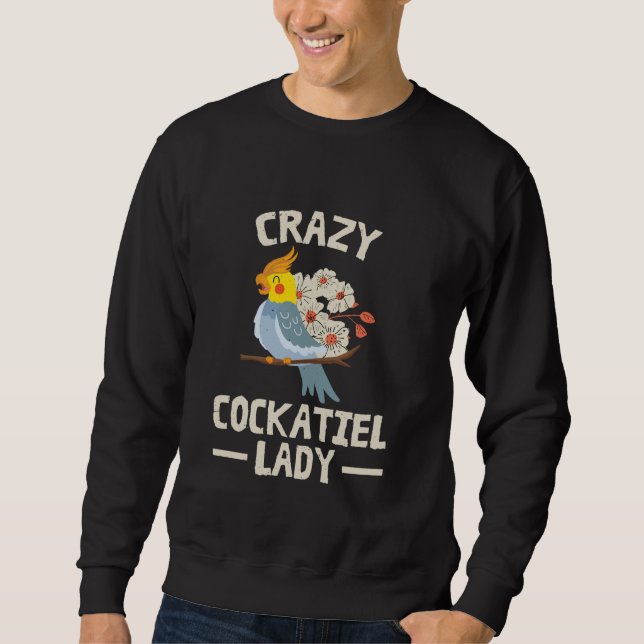 Bird Parrot Cockatiel 2 Sweatshirt (Front)