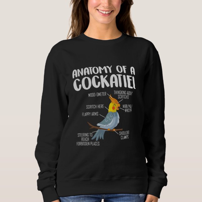 Bird Parrot Cockatiel 6 Sweatshirt (Front)