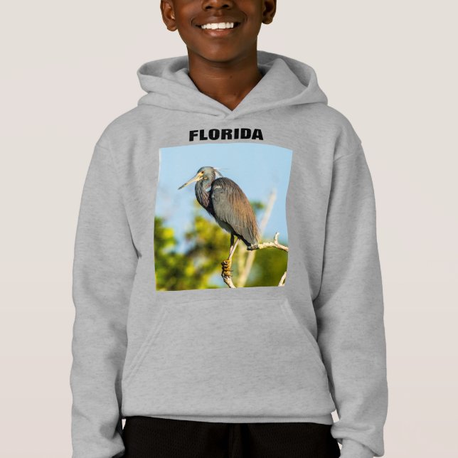 Bird Perfect Florida Kids Hoodie (Front)