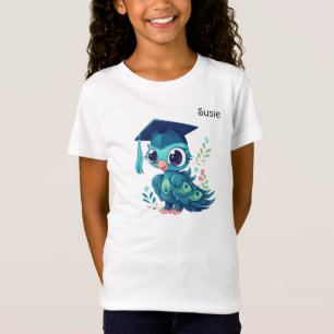 Bird Personalised Kindergarten Graduate T-Shirt