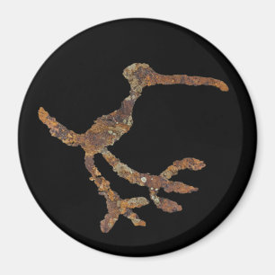 Bird Petroglyph - Petrified Forest, Arizona Magnet