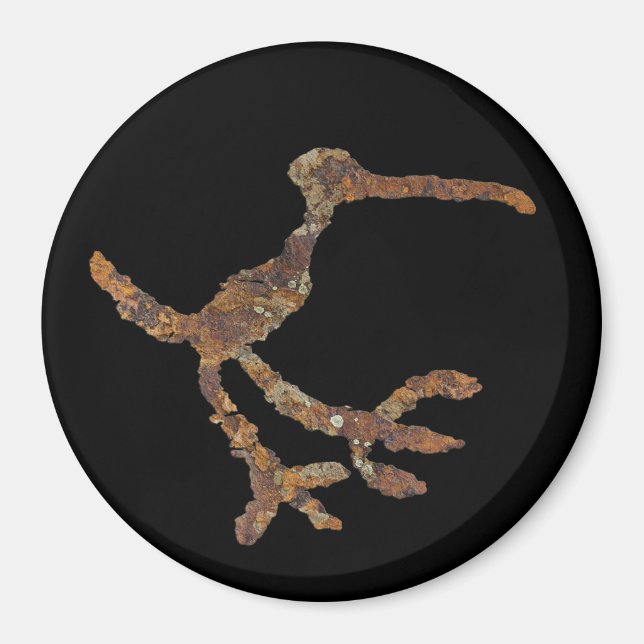 Bird Petroglyph - Petrified Forest, Arizona Magnet (Front)
