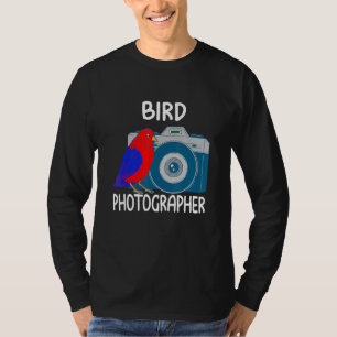 Bird Photographer for Avid Bird Photography Enthus T-Shirt