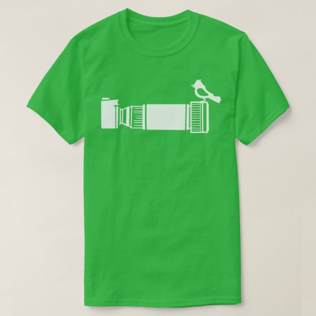 Bird Photographer Gift T-Shirt (Design Front)