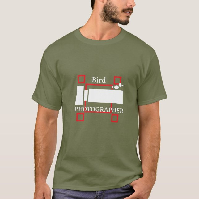 Bird Photographer T-Shirt (Front)