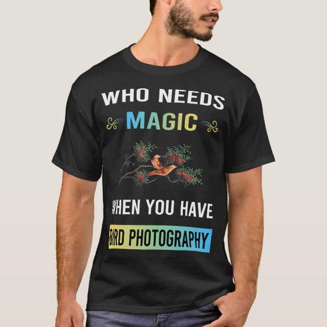 Bird Photography Bird Watching Birdwatching T-Shirt (Front)