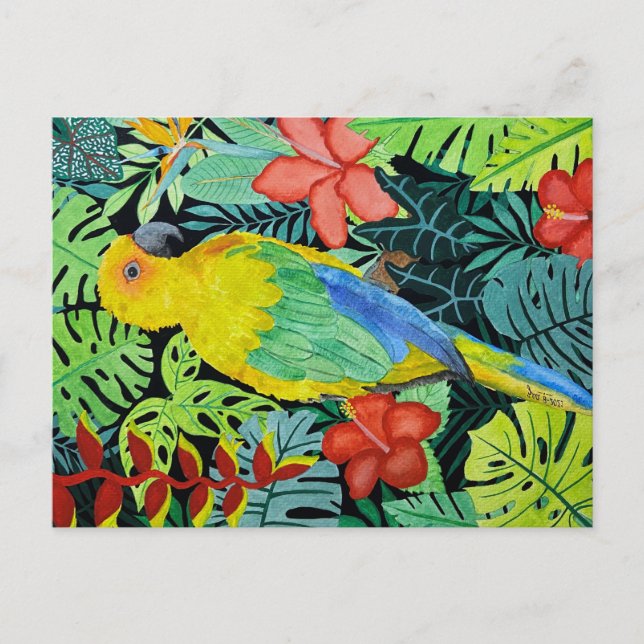 Bird Print Postcard (Front)