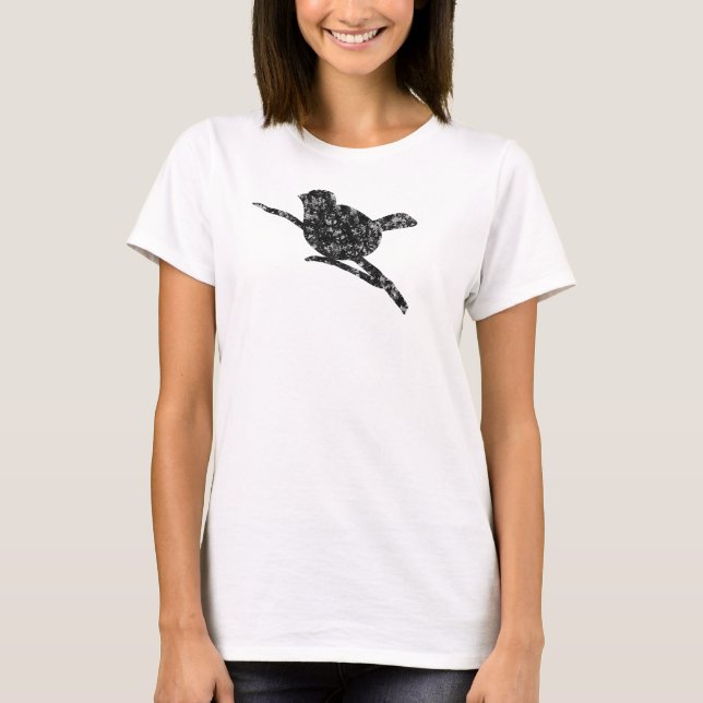 Bird Print T-Shirt (Front)