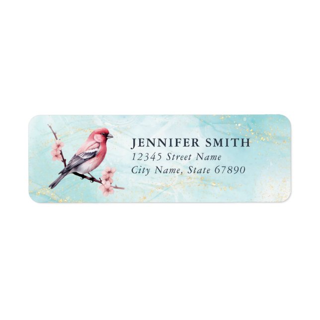 Bird Return Address Labels (Front)
