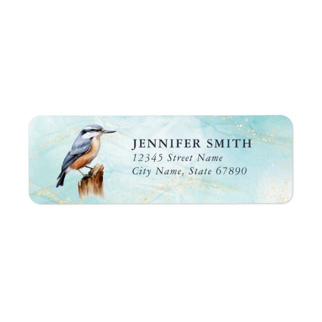 Bird Return Address Labels (Front)
