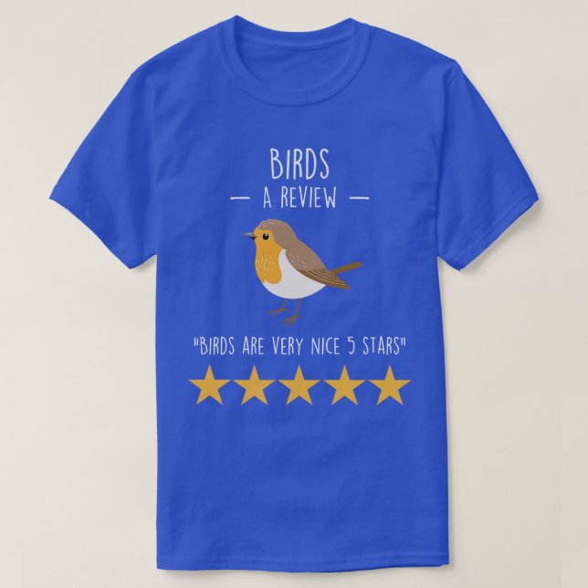 Bird Review 1 T-Shirt (Design Front)