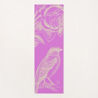 Bird & Rose Lilac Yoga Mat