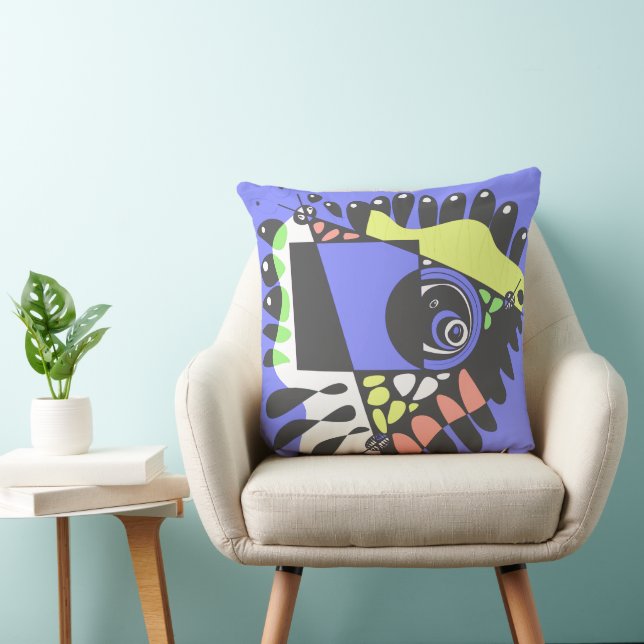 Bird’s Nest - Lavender Black  Cushion (Chair)