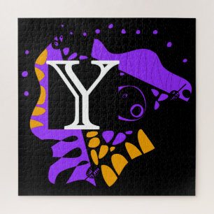 Bird’s Nest - Personalised Initial LetterY Jigsaw Puzzle