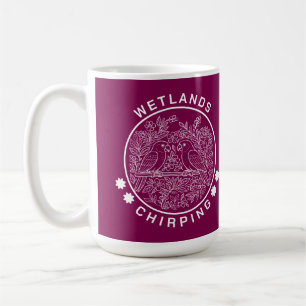 bird sanctuary coffee mug