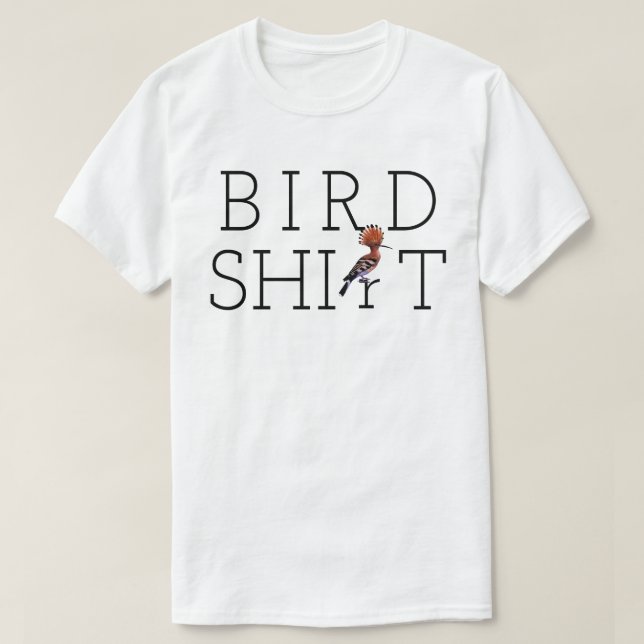 Bird SHIrT Hoopoe (Design Front)