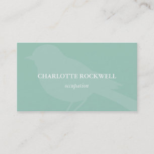 Bird Silhouette Business Card