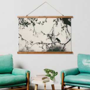 Bird Silhouette Hanging Tapestry