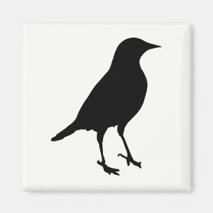 Bird Silhouette Magnet