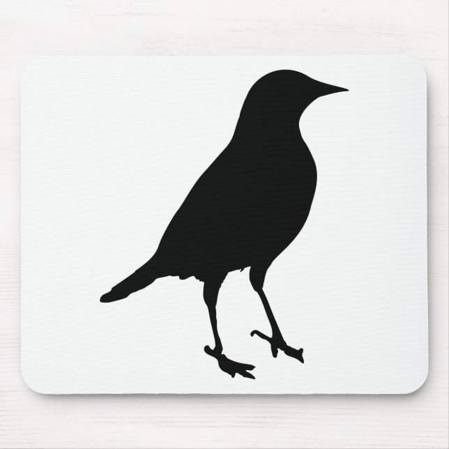 Bird Silhouette Mouse Pad (Front)