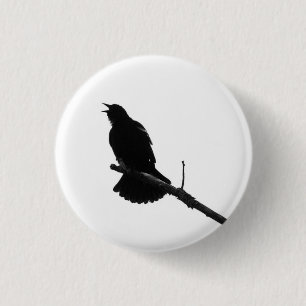 Bird Silhouette Pin