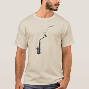 Bird Sings the Blues T-Shirt