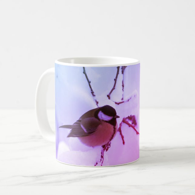 Bird Snow  325 ml  Classic White Mug (Front Left)