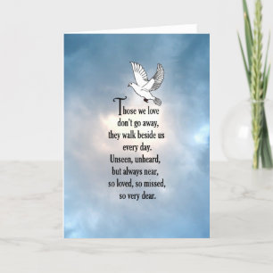 Bird "So Loved" Poem Card