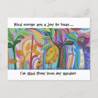 Bird songs from the garden