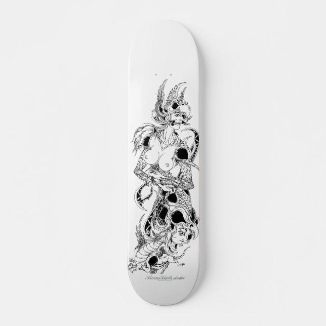 bird soul death skateboard (Front)