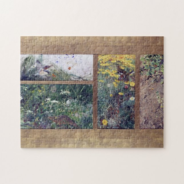 Bird Studies, Bruno Liljefors Jigsaw Puzzle (Horizontal)