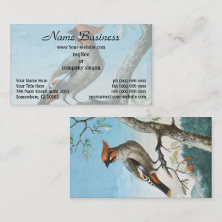Bird Study by George Edwards (1694-1773) Business Card