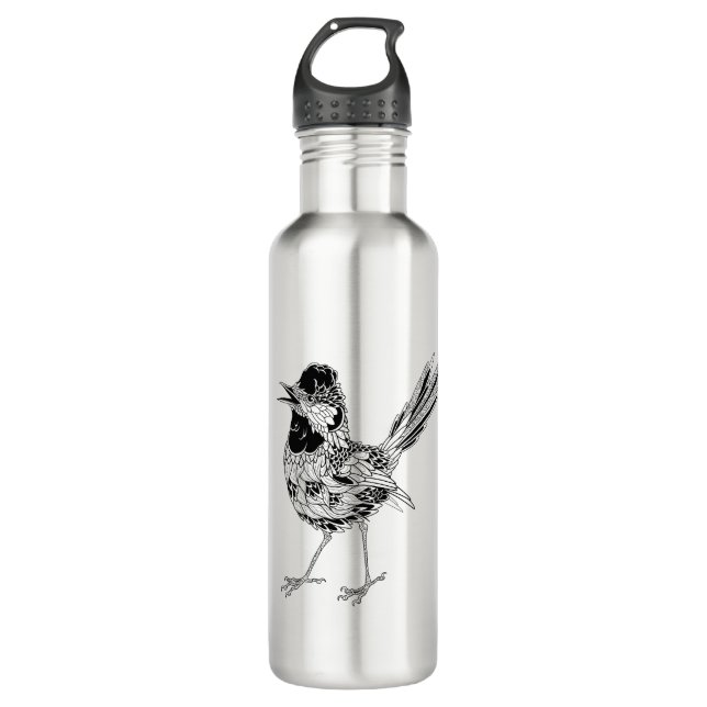 Bird Tattoo 710 Ml Water Bottle (Front)