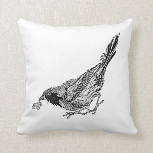 Bird Tattoo Cushion