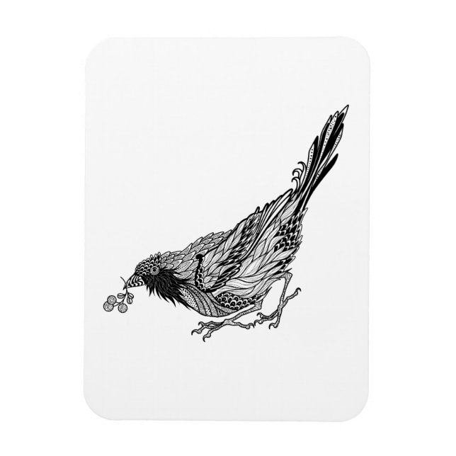 Bird Tattoo Magnet (Vertical)