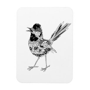 Bird Tattoo Magnet