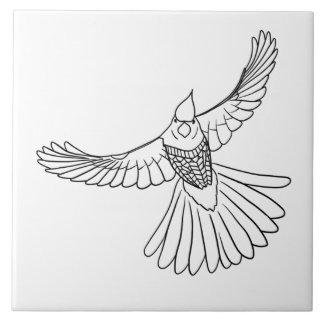 Bird tile
