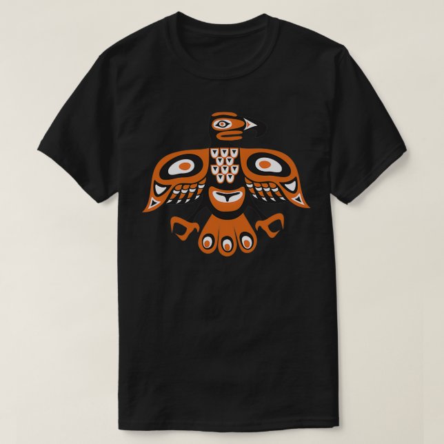 Bird totem pole style  T-Shirt (Design Front)