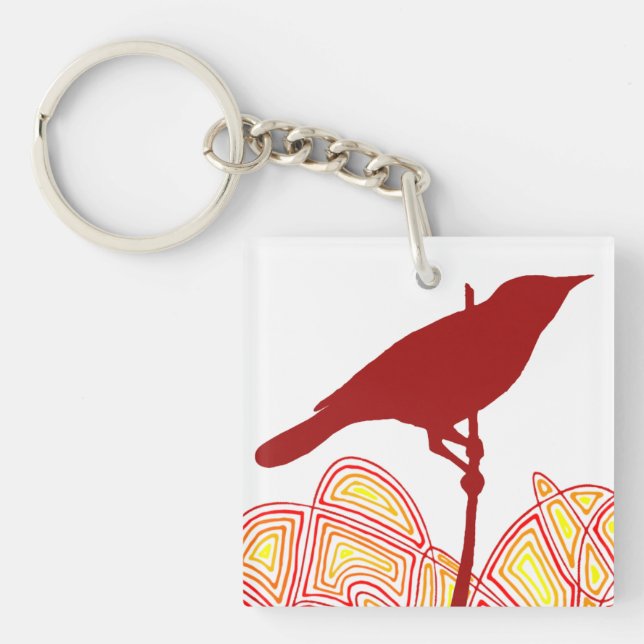 Bird Trivet Key Ring (Front)