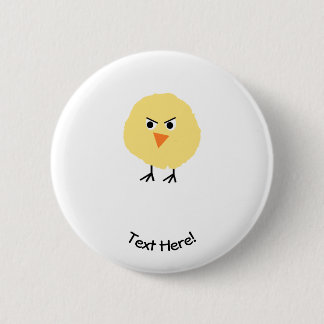 Bird Very Upset 6 Cm Round Badge