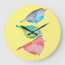 Bird Wall Clock
