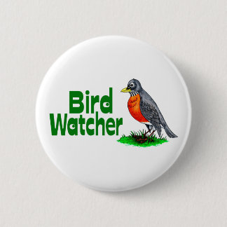 Bird Watcher 6 Cm Round Badge