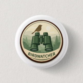 Bird Watcher Explorer | Kids Outdoor Award 3 Cm Round Badge