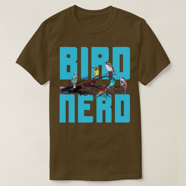 Bird Watcher Funny Bird Lover Gift  T-Shirt (Design Front)