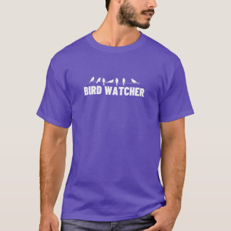 Bird Watcher Retro Funny Bird Watching boy T-Shirt