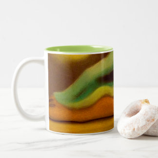 Bird watcher Two-Tone coffee mug