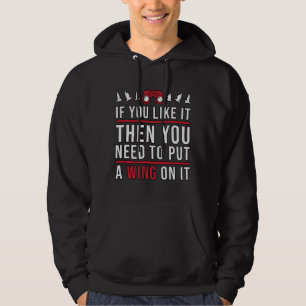 Bird Watching A Wing On It Birds Bird Watcher Hoodie