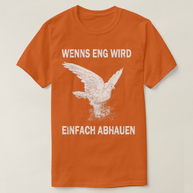 Bird watching bird hunt  T-Shirt (Design Front)